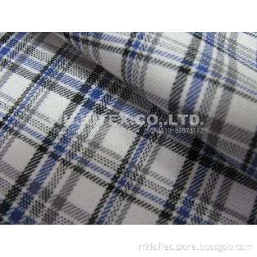 Competitive Price Yarn Dyed Twilling Plaid Cotton Wool Fabr